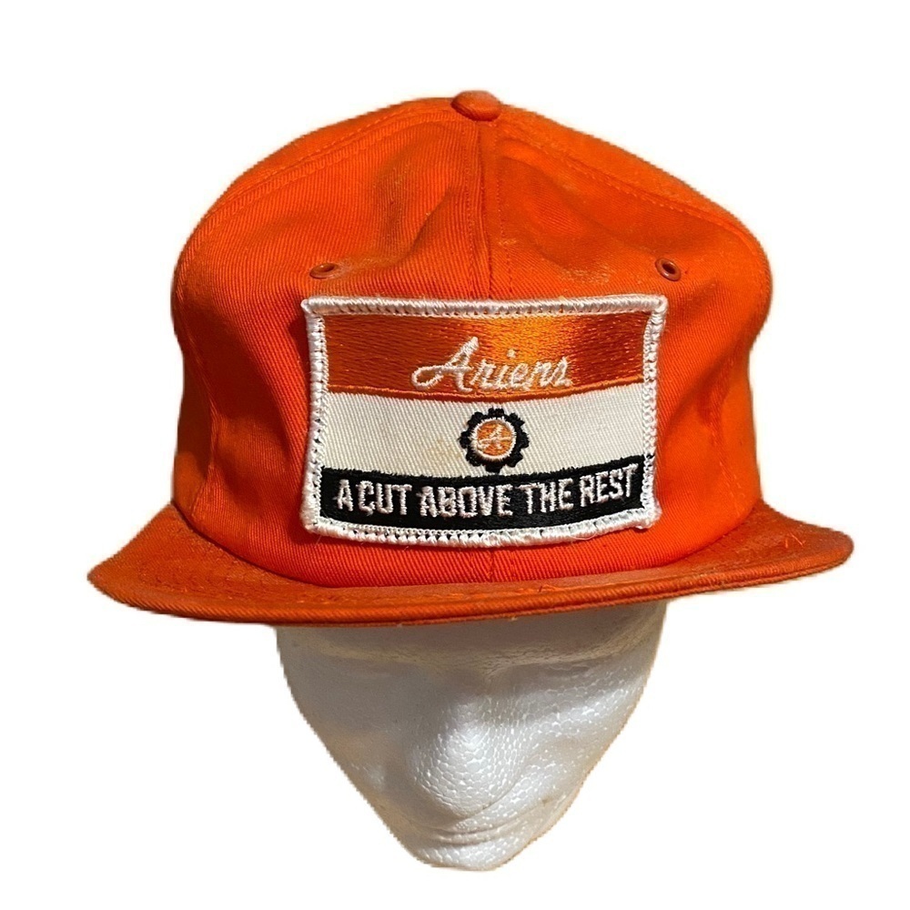 Vintage Ariens A Cut Above the Rest Patch Trucker Hat K Brand Snap Back